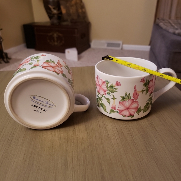 AMC NY NY | Dining | 2 Vintage Tea Cups Japan Amc Ny Ny | Poshmark